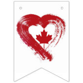 Liebe Kanada Jagdfahnen Wimpelkette (Dritte Fahne)