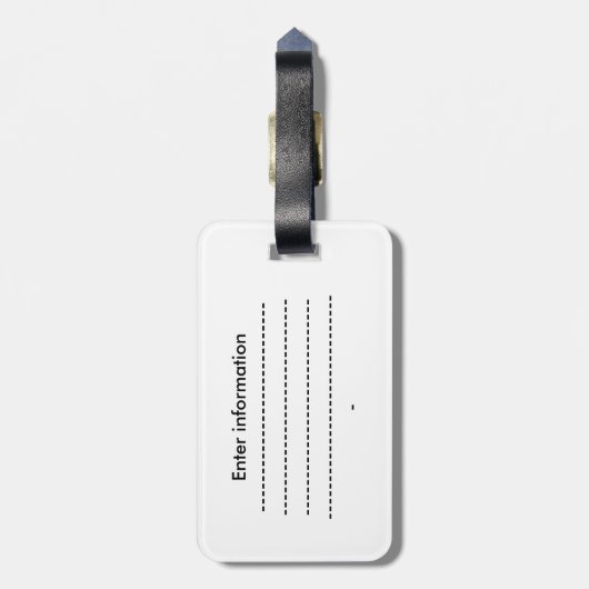 Liebe Kanada Reisegepäck Gepäckanhänger (Rückseite vertikal)