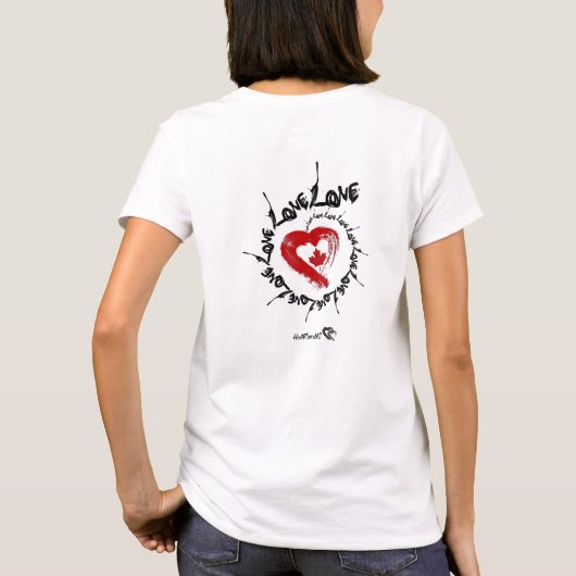 Liebe Kanada T - Shirt (Rückseite)