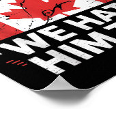 Liebe Kanada, wir hassen ihn auch Poster (Ecke)