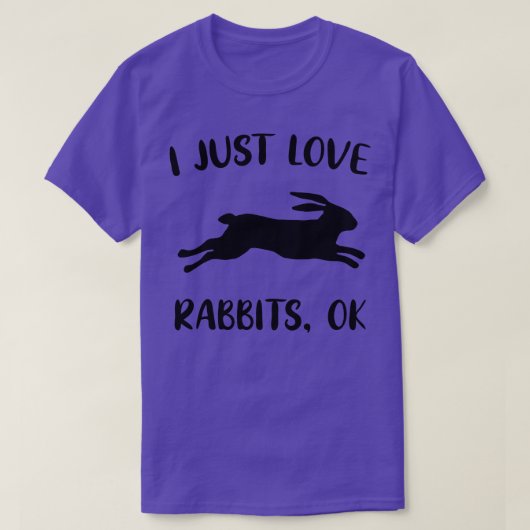 Liebe Kanbits Bunnies Funny Sprichwort T-Shirt (Design vorne)