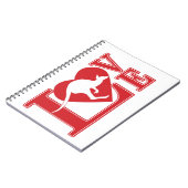 Liebe-Kangaroo Notizblock (Linke Seite)