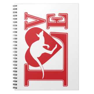 Liebe-Kangaroo Notizblock