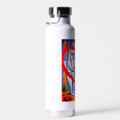 Liebe Kängurus Australisches Tier Trinkflasche (Rechts)