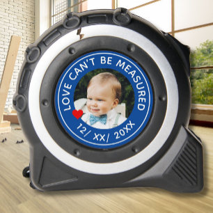 Liebe kann nicht gemessen werden Foto Datum Blau Maßband