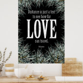 Liebe kann Plakat reisen (Küche)