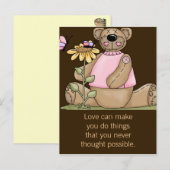 Liebe KANN.... Postkarte (Vorne/Hinten)