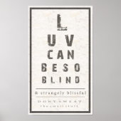 Liebe kann so Blind Poster sein (Vorne)