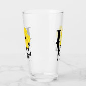 LIEBE Kapaa Gelber Hibiskus Glas (Links)