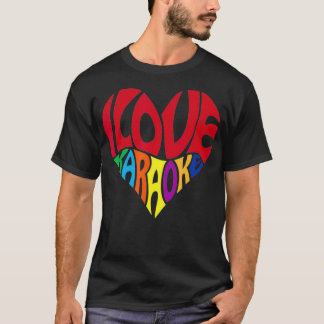Liebe Karaoke Geschenke Funny Party Gesang Geschen T-Shirt