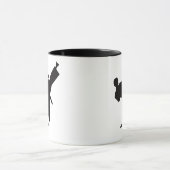 Liebe Karate so viel ich so viel Spaß Zitat Tasse (Zentrum)