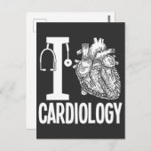 Liebe Kardiologie Herzkrankheit Operation Medizini Postkarte (Vorne/Hinten)