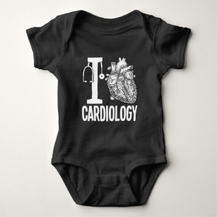 Liebe Kardiologie Herzmedizin Operation Kardiologe Baby Strampler