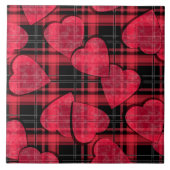 Liebe kariert fliese (Vorderseite)