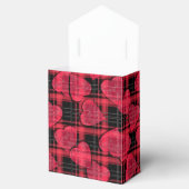 Liebe kariert, kariert geschenkschachtel (Geöffnet)