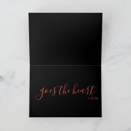 Liebe Karte (Innenseite)