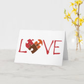 Liebe Karte (Gelbe Blume)