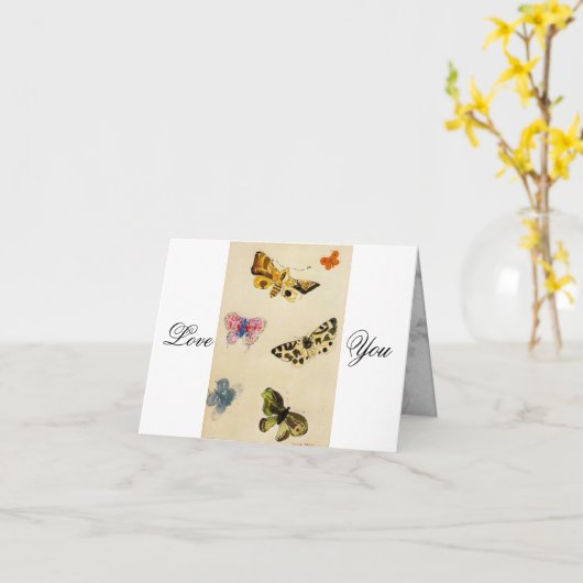 Liebe Karte (Gelbe Blume)