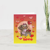 Liebe Karte (Vorderseite)