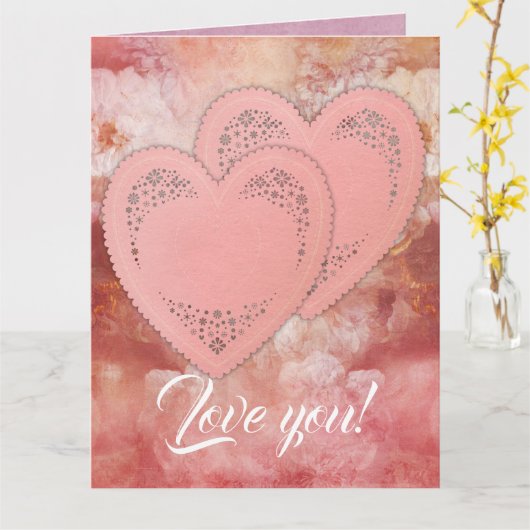 Liebe Karte (Gelbe Blume)