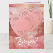 Liebe Karte (Vorderseite)