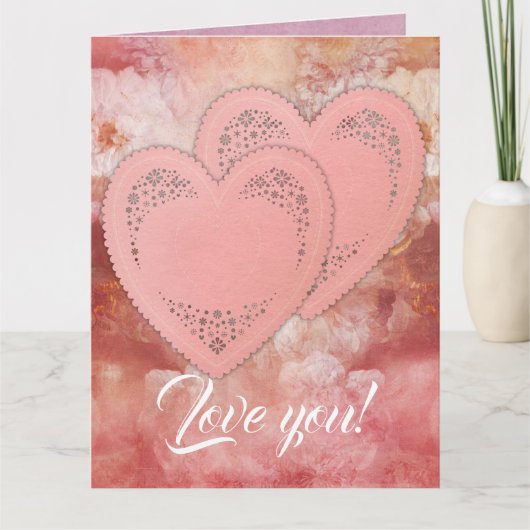 Liebe Karte (Vorderseite)