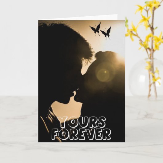 Liebe Karte (Gelbe Blume)