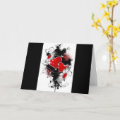 Liebe Karte (Gelbe Blume)