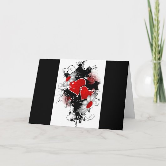 Liebe Karte (Vorderseite)