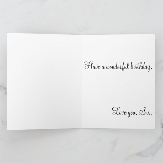 Liebe Karte (Innenseite)