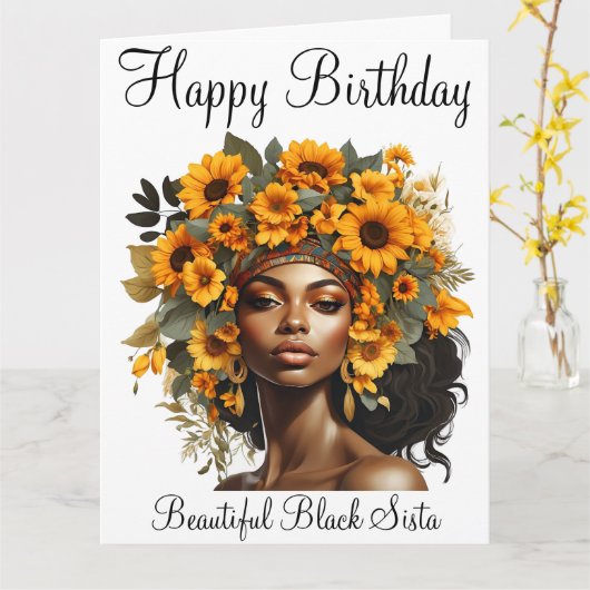 Liebe Karte (Gelbe Blume)