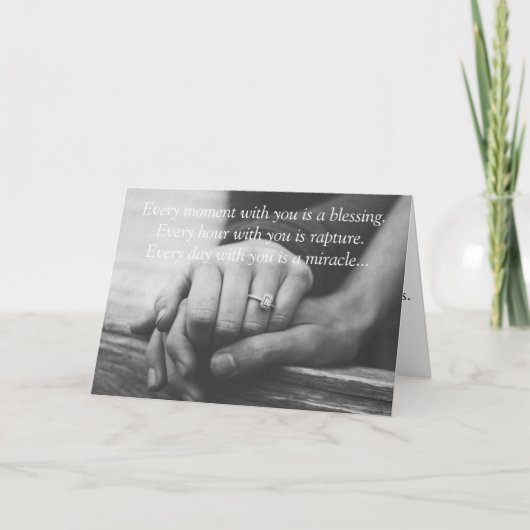 Liebe Karte (Vorderseite)