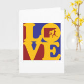 Liebe Karte (Gelbe Blume)
