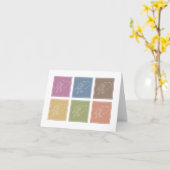 LIEBE KARTE (Gelbe Blume)