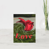 Liebe...... Karte (Vorderseite)