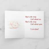 Liebe Karte (Innenseite)