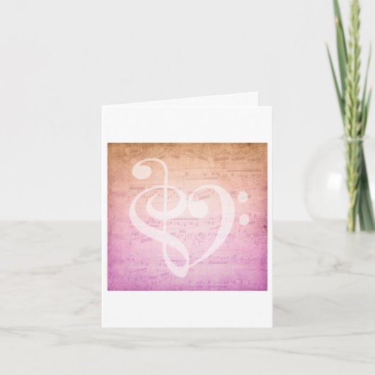 Liebe Karte (Vorderseite)