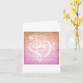 Liebe Karte (Gelbe Blume)