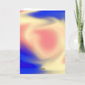 Liebe! Karte (Rückseite)