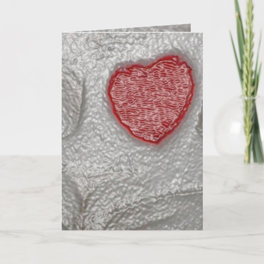 Liebe Karte (Vorderseite)