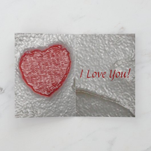 Liebe Karte (Innenseite)