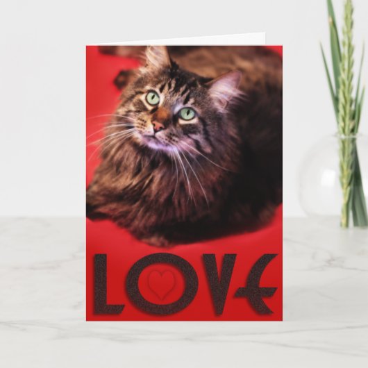 LIEBE Karte (Vorderseite)