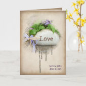 Liebe Karte (Gelbe Blume)