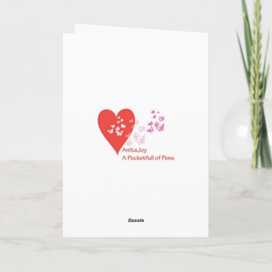 Liebe Karte (Rückseite)