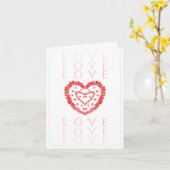 LIEBE KARTE (Gelbe Blume)