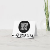 Liebe-Karte Feiertagskarte (Rückseite)