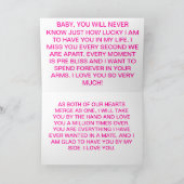 LIEBE-KARTE FEIERTAGSKARTE (Innenseite)