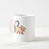 Liebe-Kätzchen-Kaffee-Tasse Kaffeetasse (Vorderseite Links)