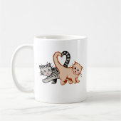 Liebe-Kätzchen-Kaffee-Tasse Kaffeetasse (Links)