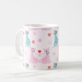 Liebe Kätzchen Kaffeetasse (Vorderseite Links)